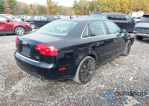 2007 Audi A4 2.0T z USA, uszkodzony, nr VIN WAUDF78E37A045170